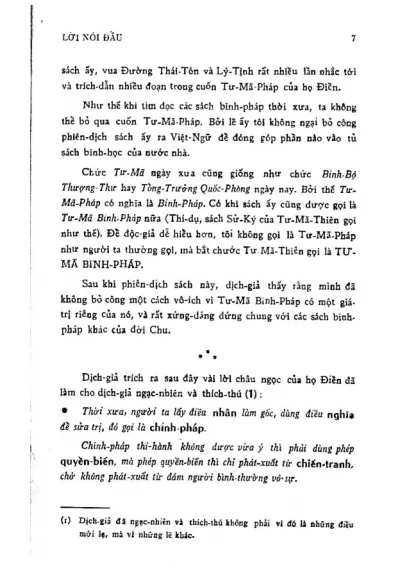 Tư Mã Binh Pháp (NXB Khai Trí 1969) - Điền Nhương Tư, 65 Trang - Hình ảnh 5
