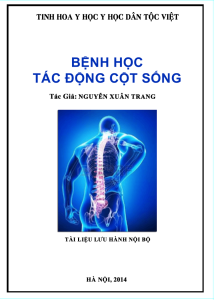 Bệnh Học Tác Động Cột Sống