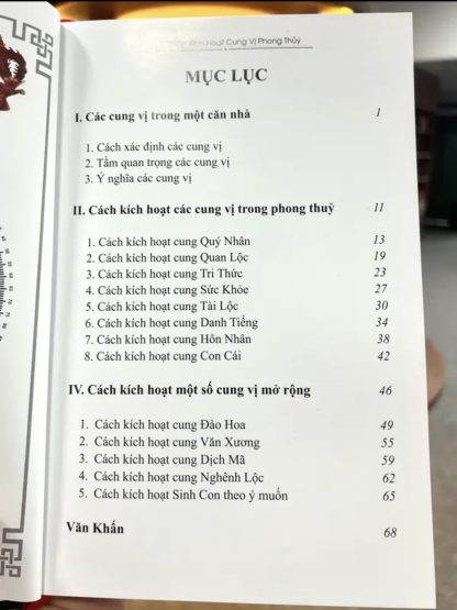 Sổ Tay Mật Pháp Kích Hoạt Cung Vị Phong Thủy - Ảnh 2