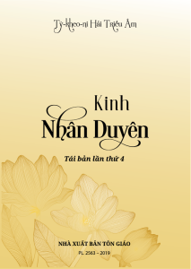 Kinh Nhân Duyên - Sư Bà Hải Triều Âm