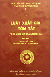 Luật Xuất Gia Tóm Tắt - Tỳ khưu Hộ Tông