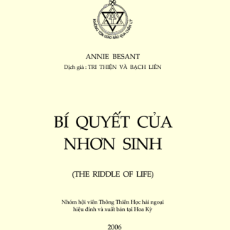 Bí Quyết Của Nhơn Sinh - Bạch Liên